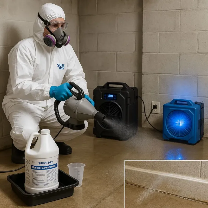 Sanitization and Odor Removal process in Girard, OH