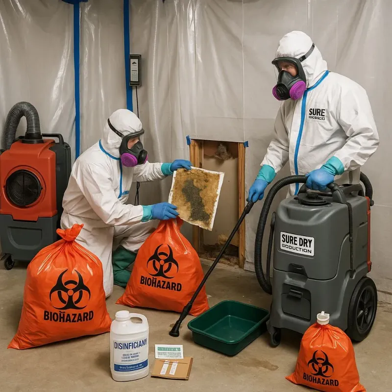 Contaminated Water Handling Protocols process in Girard, OH