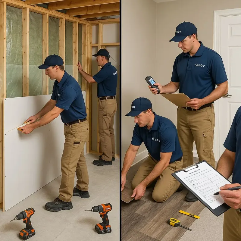 Repairs and Reconstruction process in Girard, OH